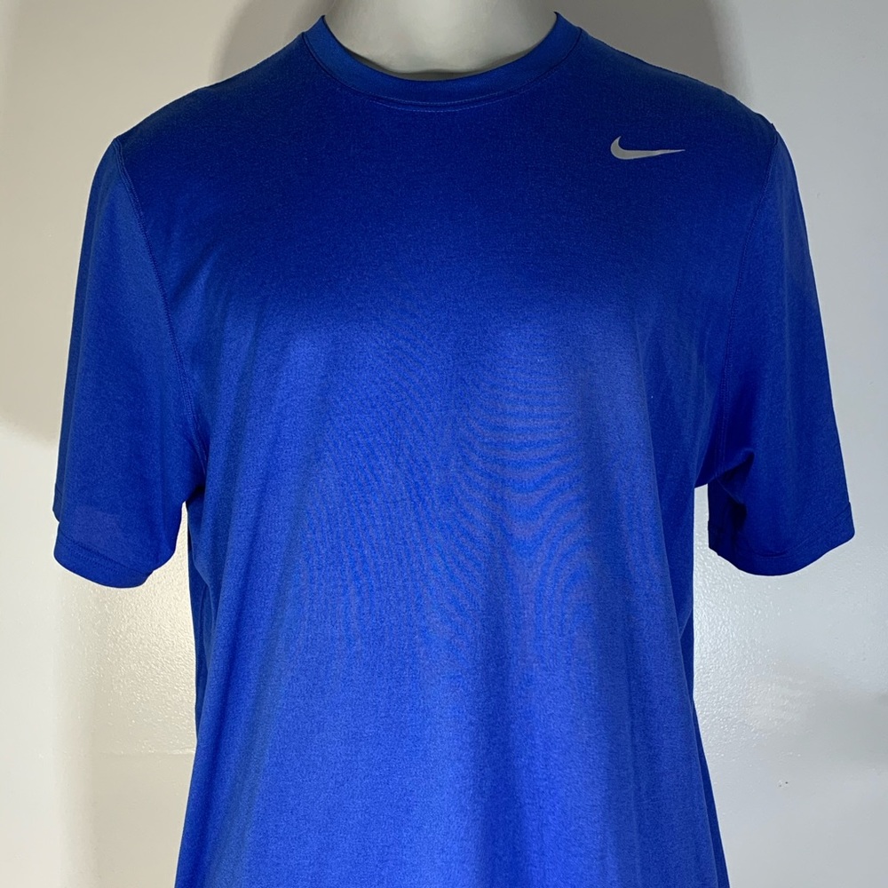 Dry-fit Blue Nike tee